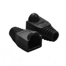 Capa Protetora para Conector RJ45 Preta pct com 100 Un